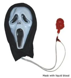 Scream Masker Met Stromend Bloed