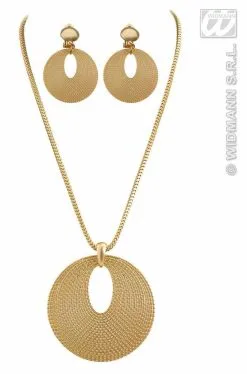 Set Romeinse Ketting + Oorbellen