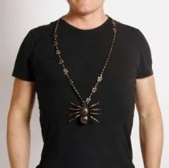 Slangenketting Met Spin