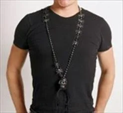 Spinnenketting Met Doodshoofd