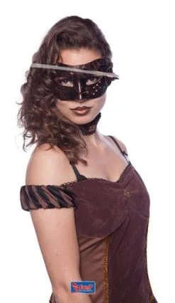 Steampunk Masker Brons