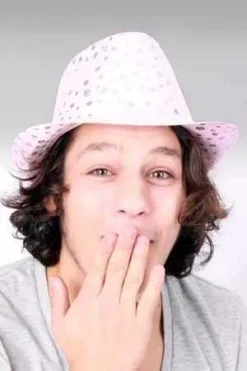 Sunny Hoed Metallic Pink