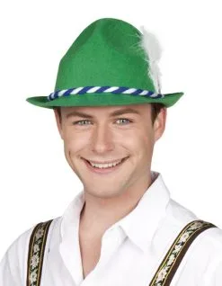 Tirolerhoed Groen Bayern