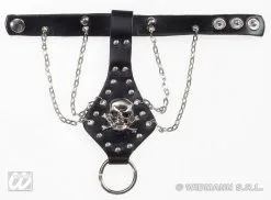 Vingerhandschoen Schedel Met Ketting